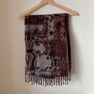 Wilfred Wool Rectangle Scarf
